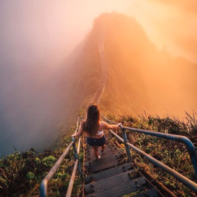 Ir a las Escaleras al Cielo, en Hawaii